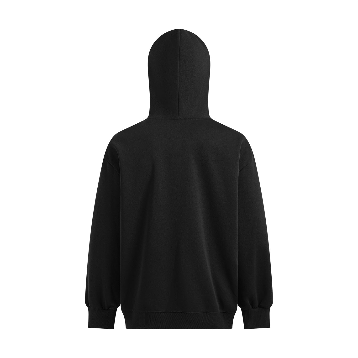 Letter Print Fleece Oversize Hoodie