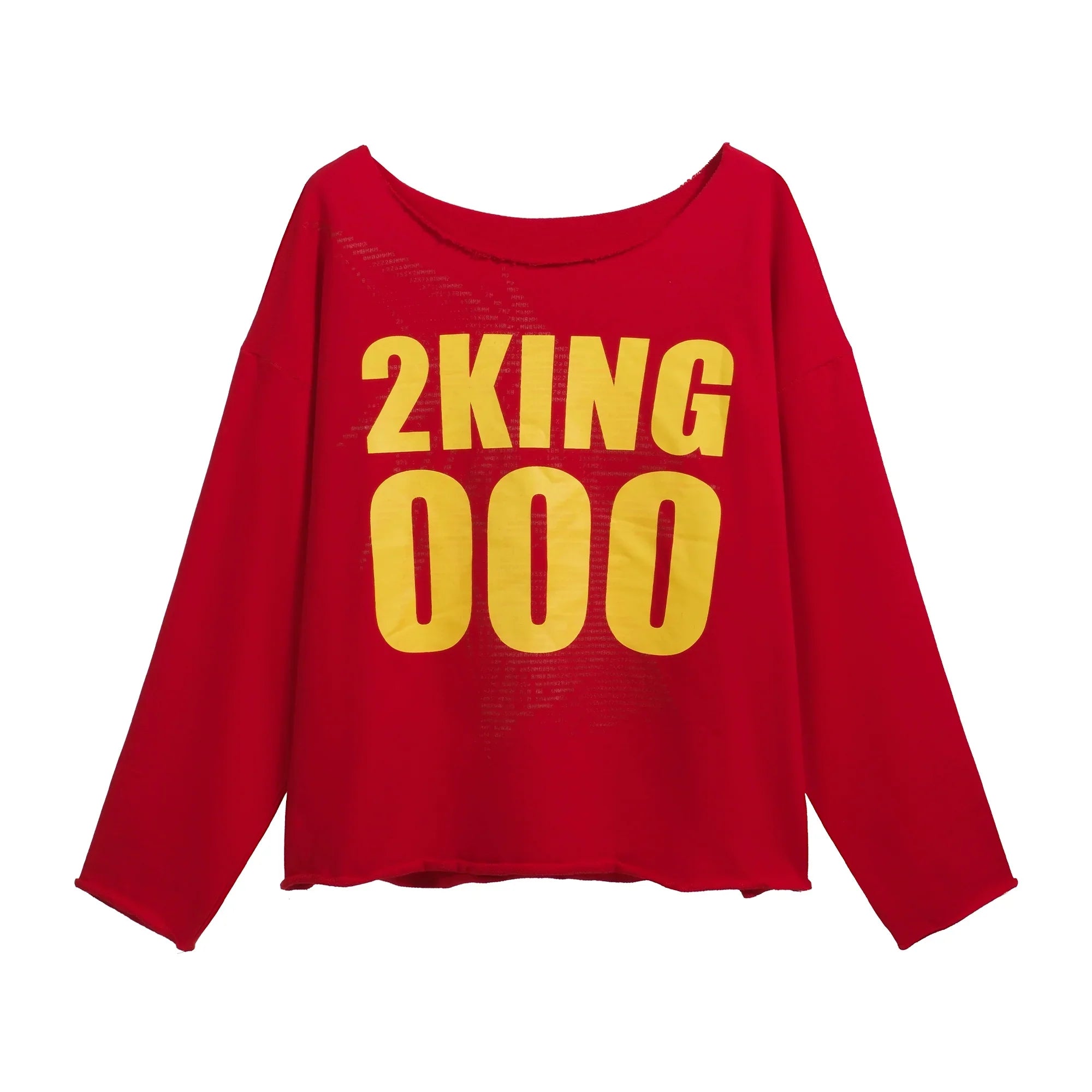 Oversize Damage Sweatshirt