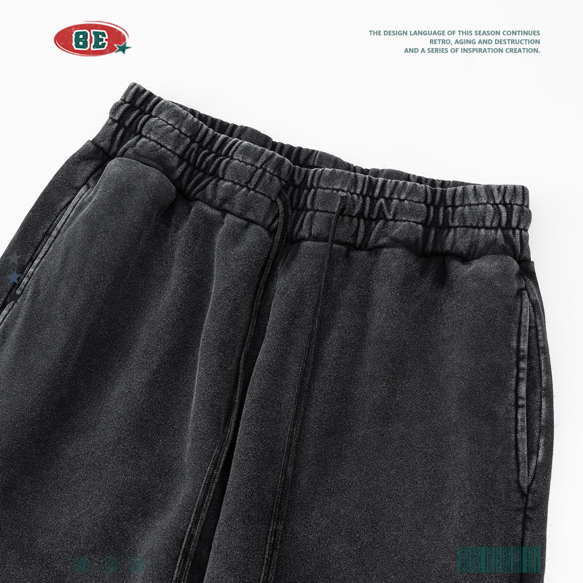 Pure Cotton Water Washed Hoodie & Sweatpant Setup