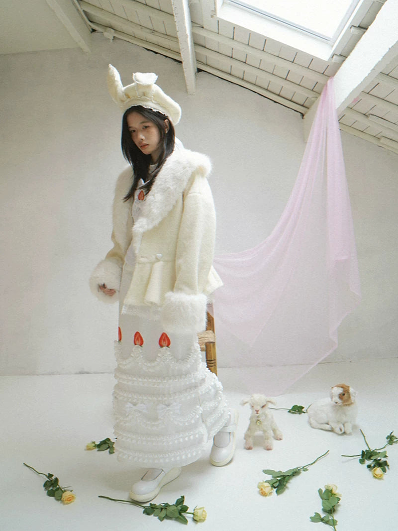 Layered Ruffle Cake Skirt