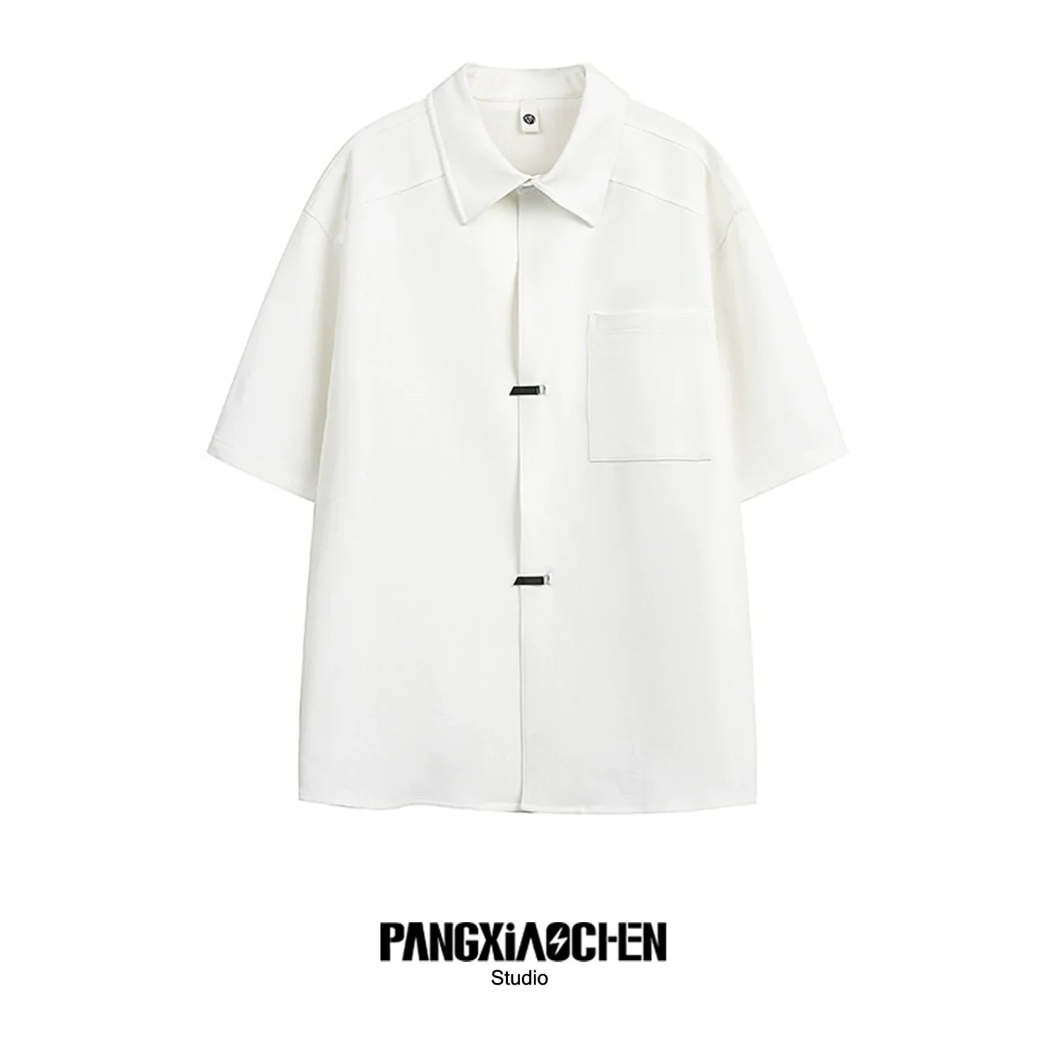Plain Oversize Short Sleeve Shirt