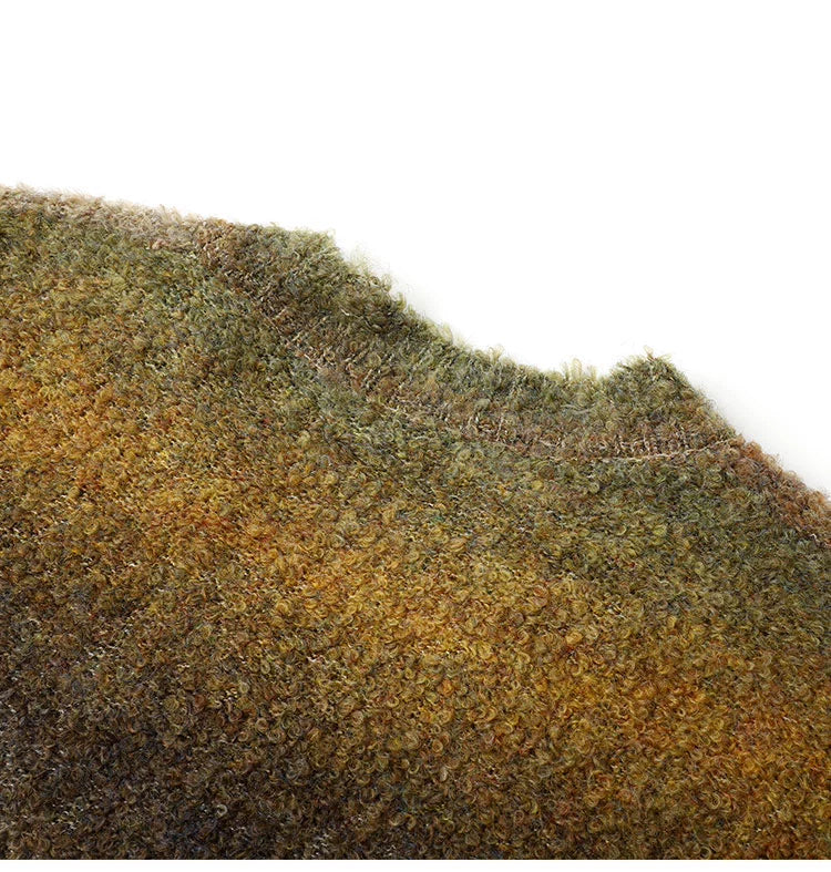 Y2K Gradient loose Sweater