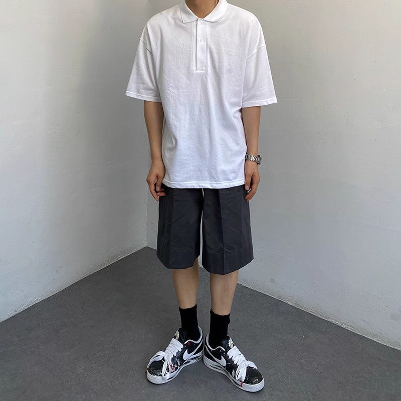 Oversize Polo Shirt