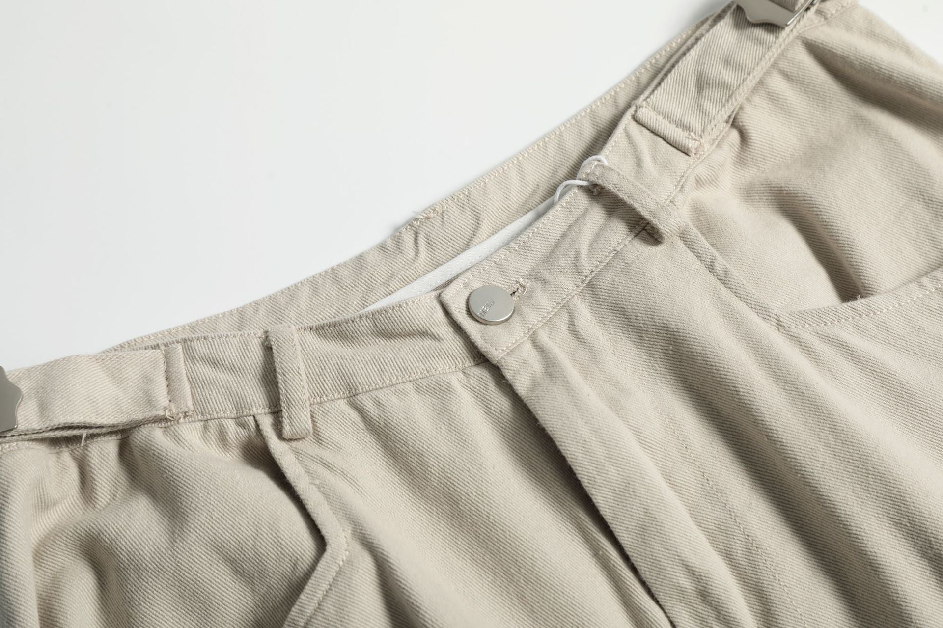 Multi-Pocket Straight Short Cargo Pants