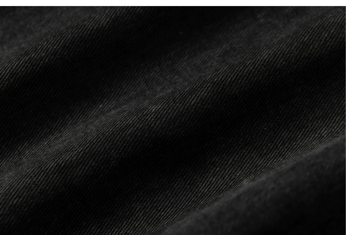 Panel Design Multi-Pocket Tapered Pants