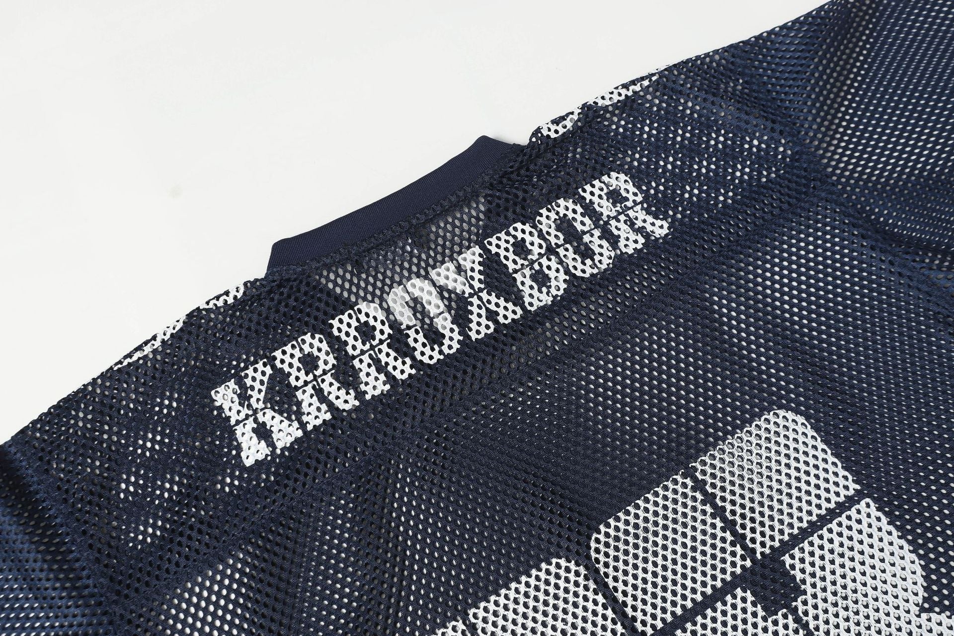 Mesh Number Print Short Sleeve T-Shirt
