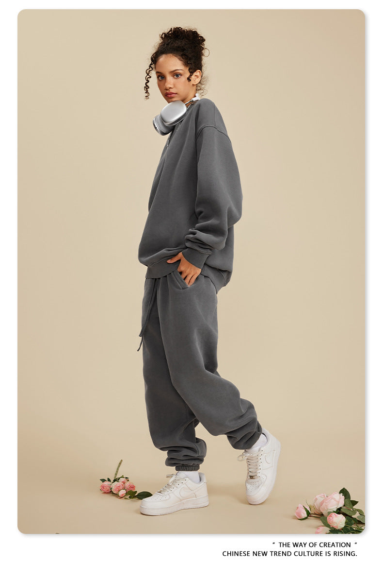 Oversize Washed Sweatshirt