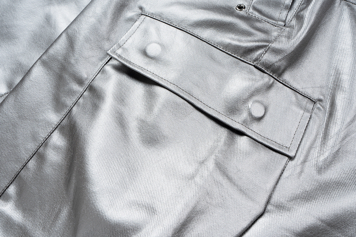 Matte Coated Cargo Short