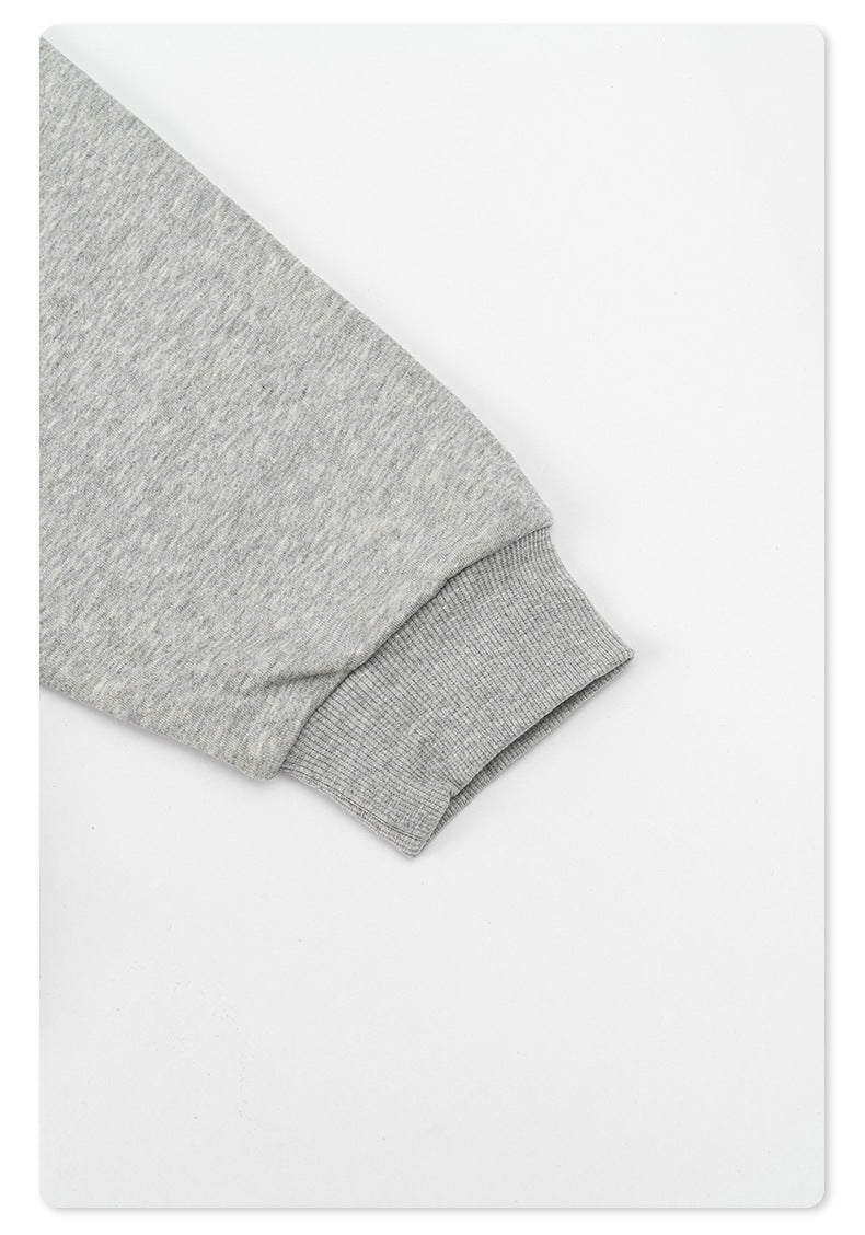 Oversize Round Neck Sweatshirt