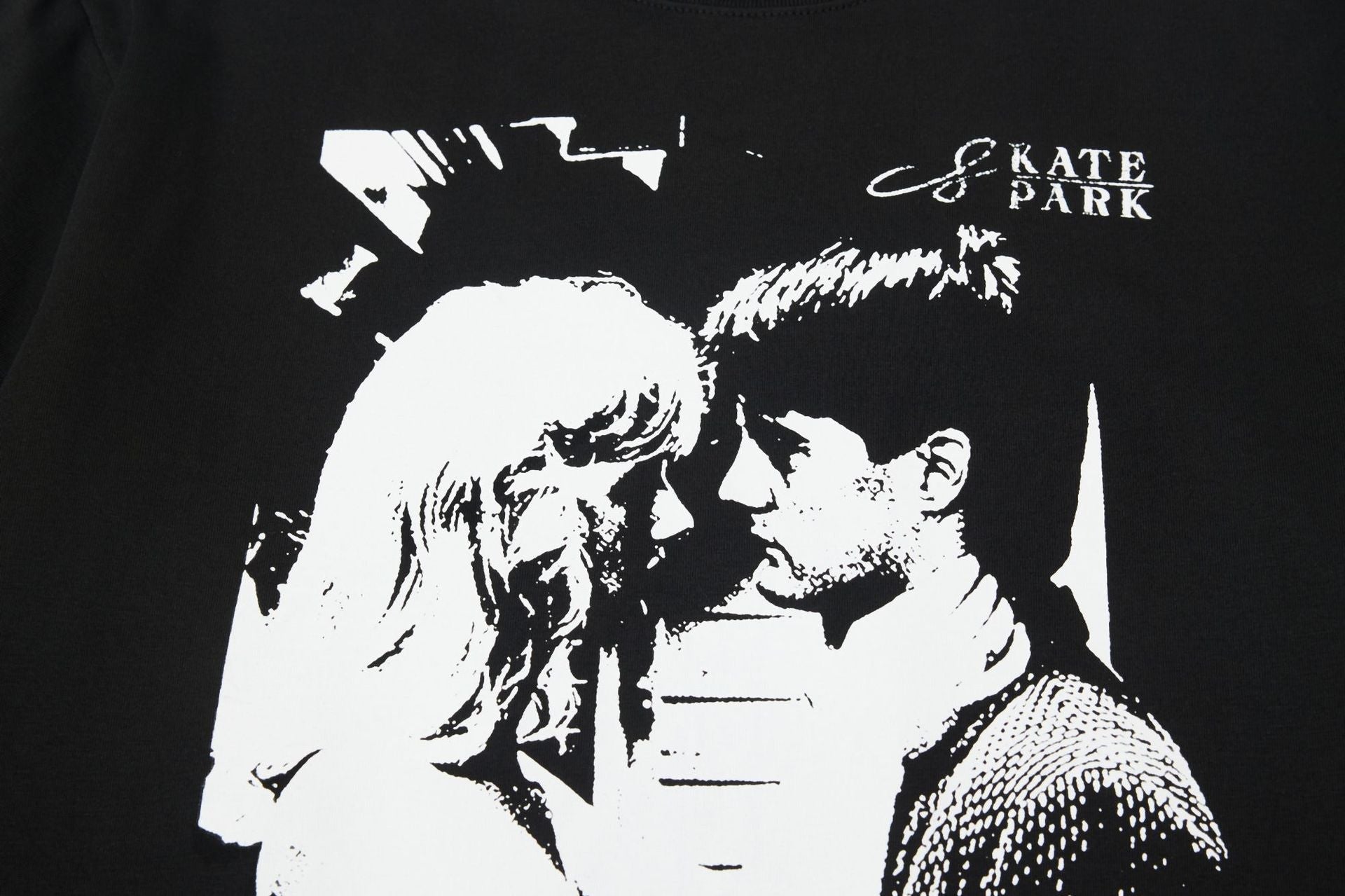Portrait Graphic Print Short Sleeve T-Shirt