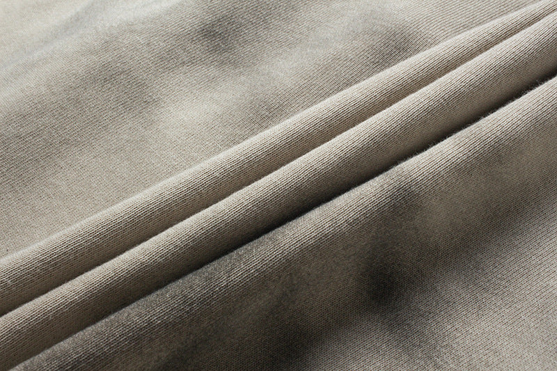 Heavyweight Washed Patch Embroidery Pullover Hoodie