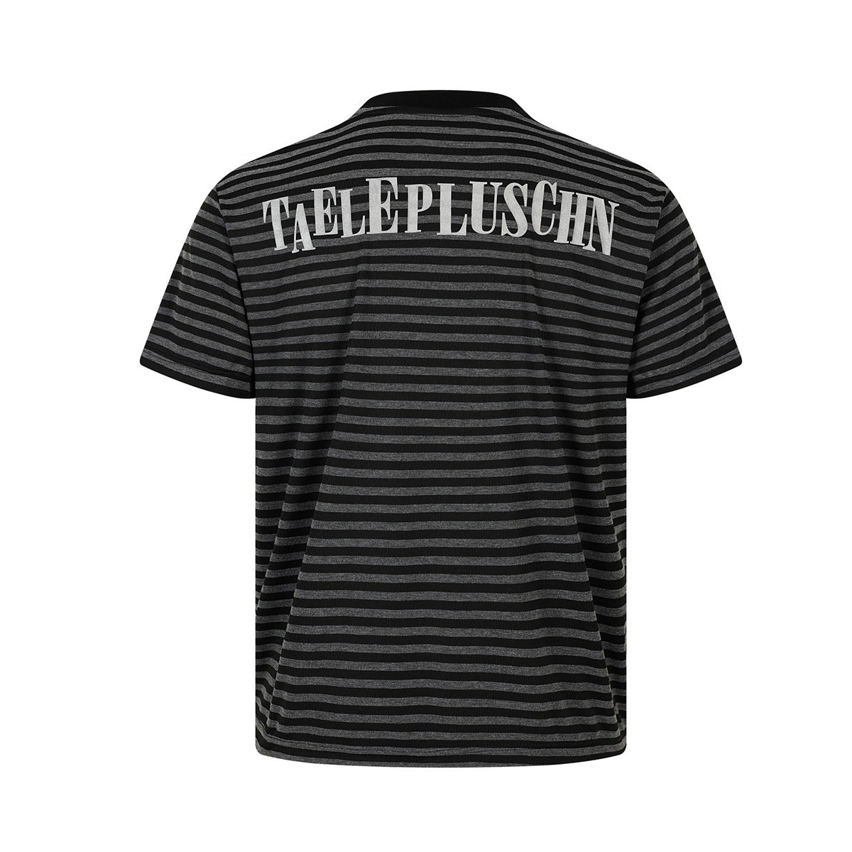 Stripe Cross Rhinestone Short Sleeve T-Shirt