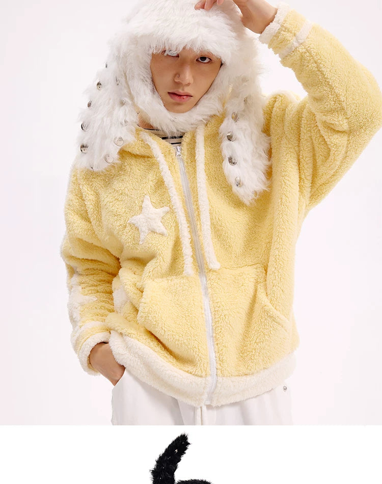 Studded Rabbit Ear Hat