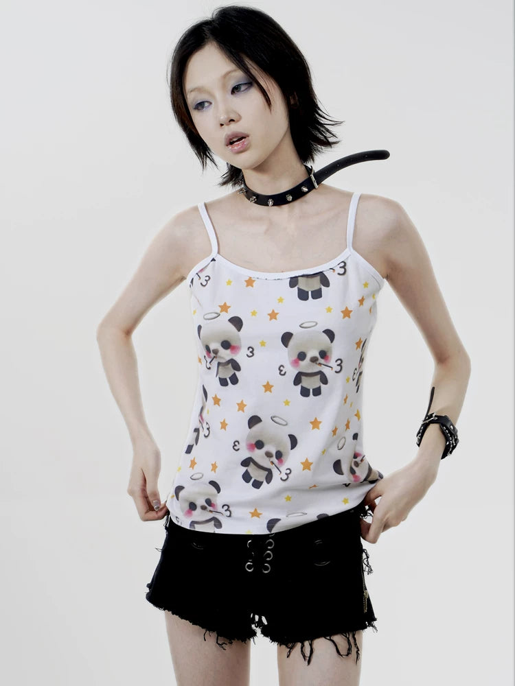 Panda Print Camisole