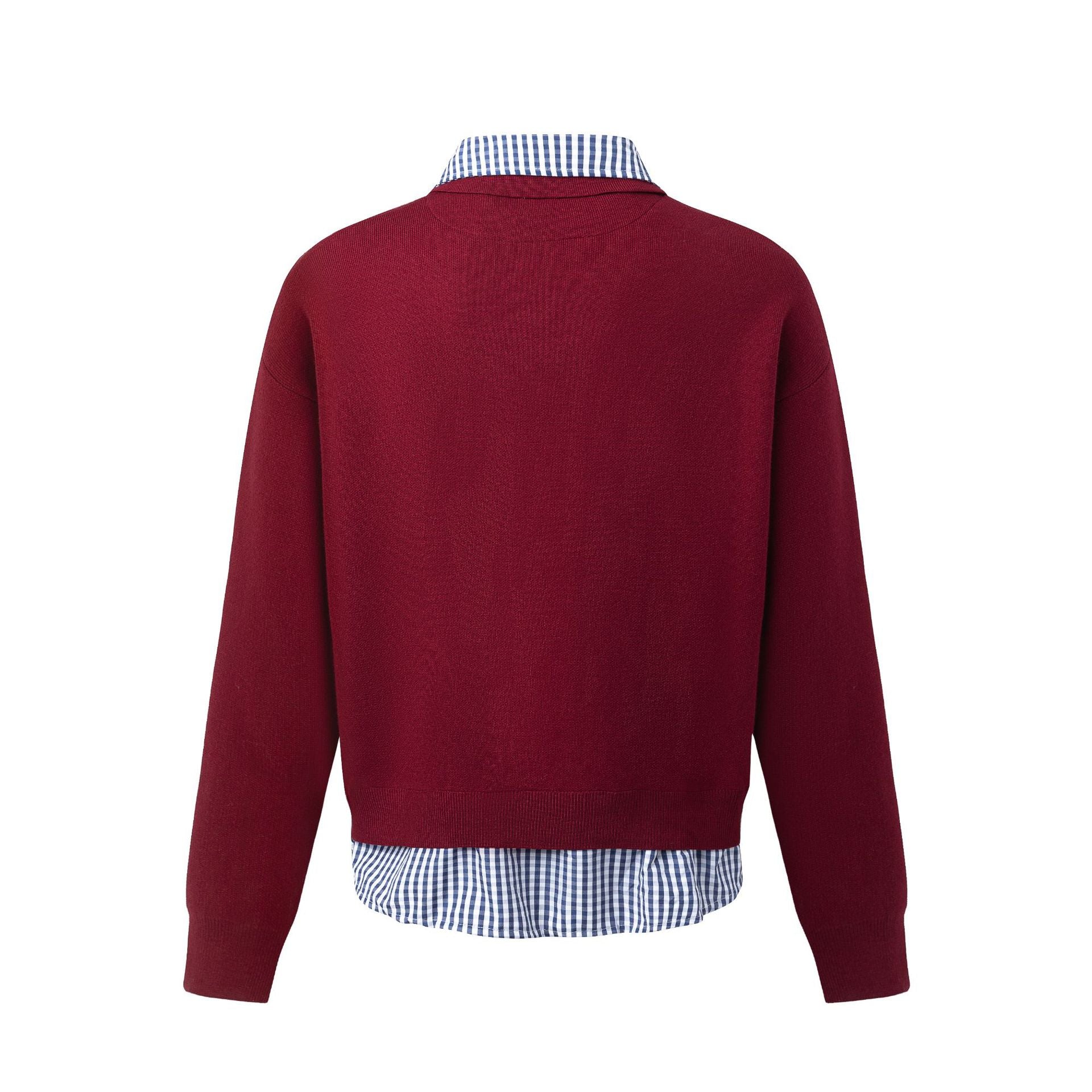 Retro Old Money Two-Piece Sweater Style