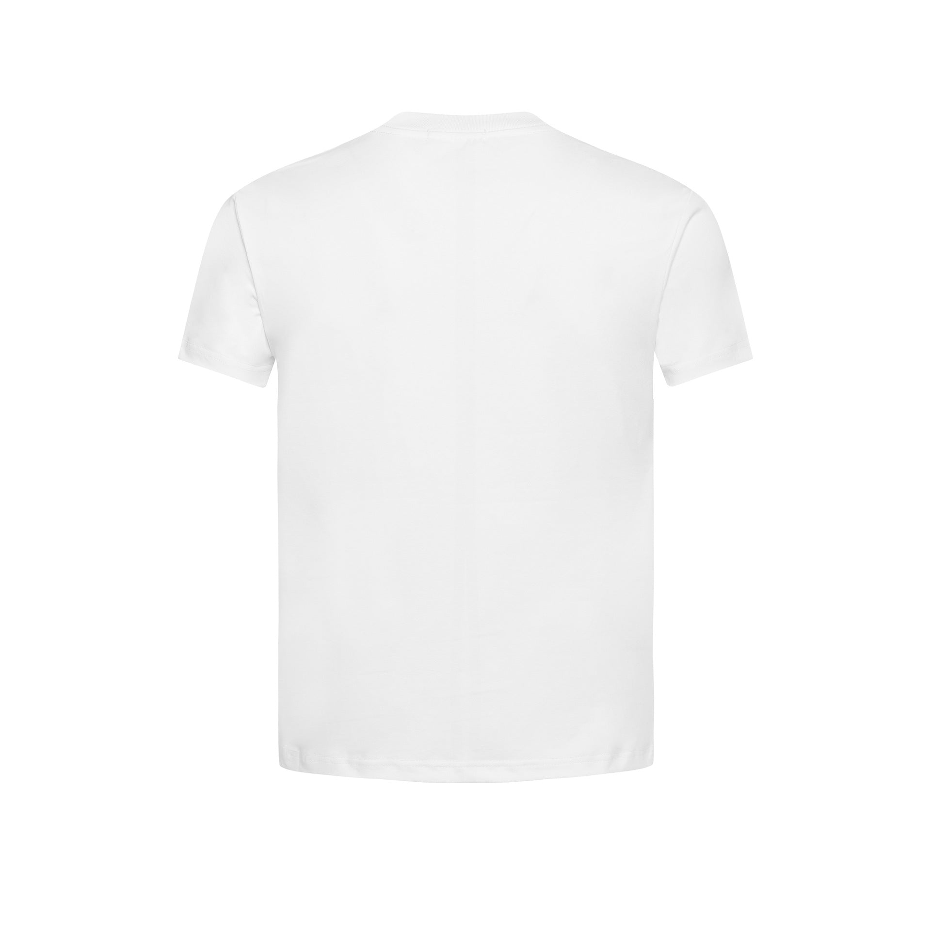 Sorona Figure Print Small Collar Short Sleeve T-Shirt