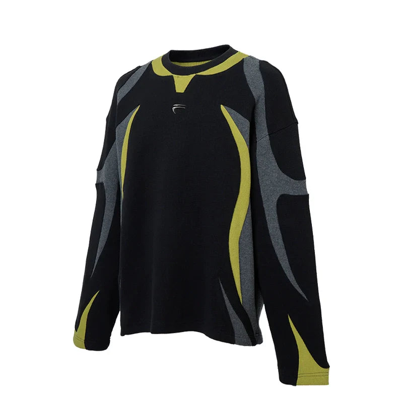 Waffle Oversize Sweatshirt