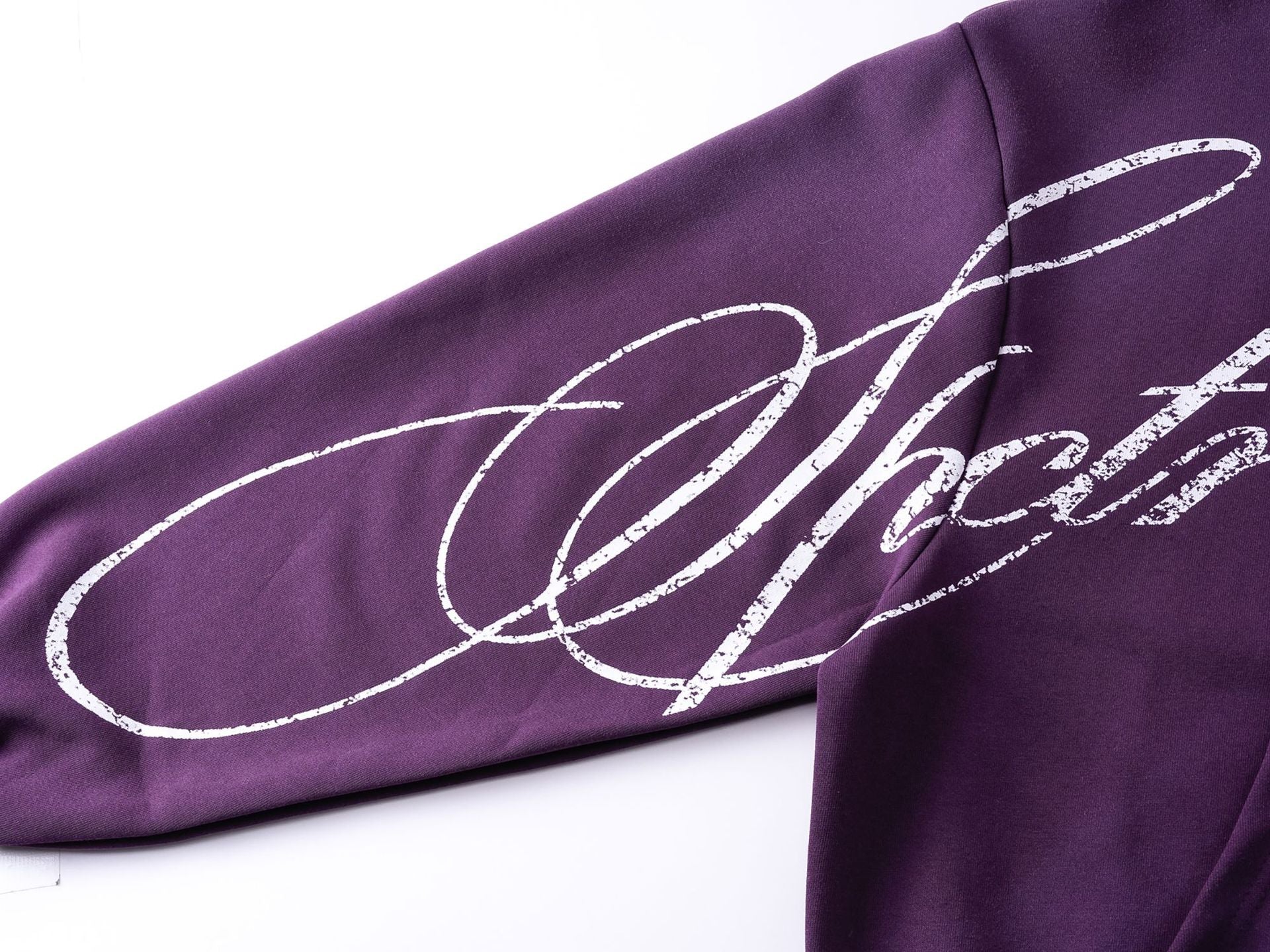 Letter Tribal Print Zipper Hoodie