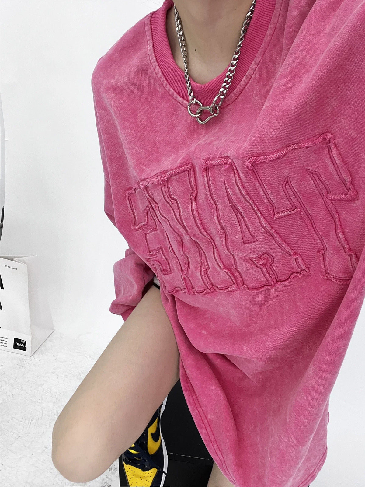Washed Oversized Sweatshirt