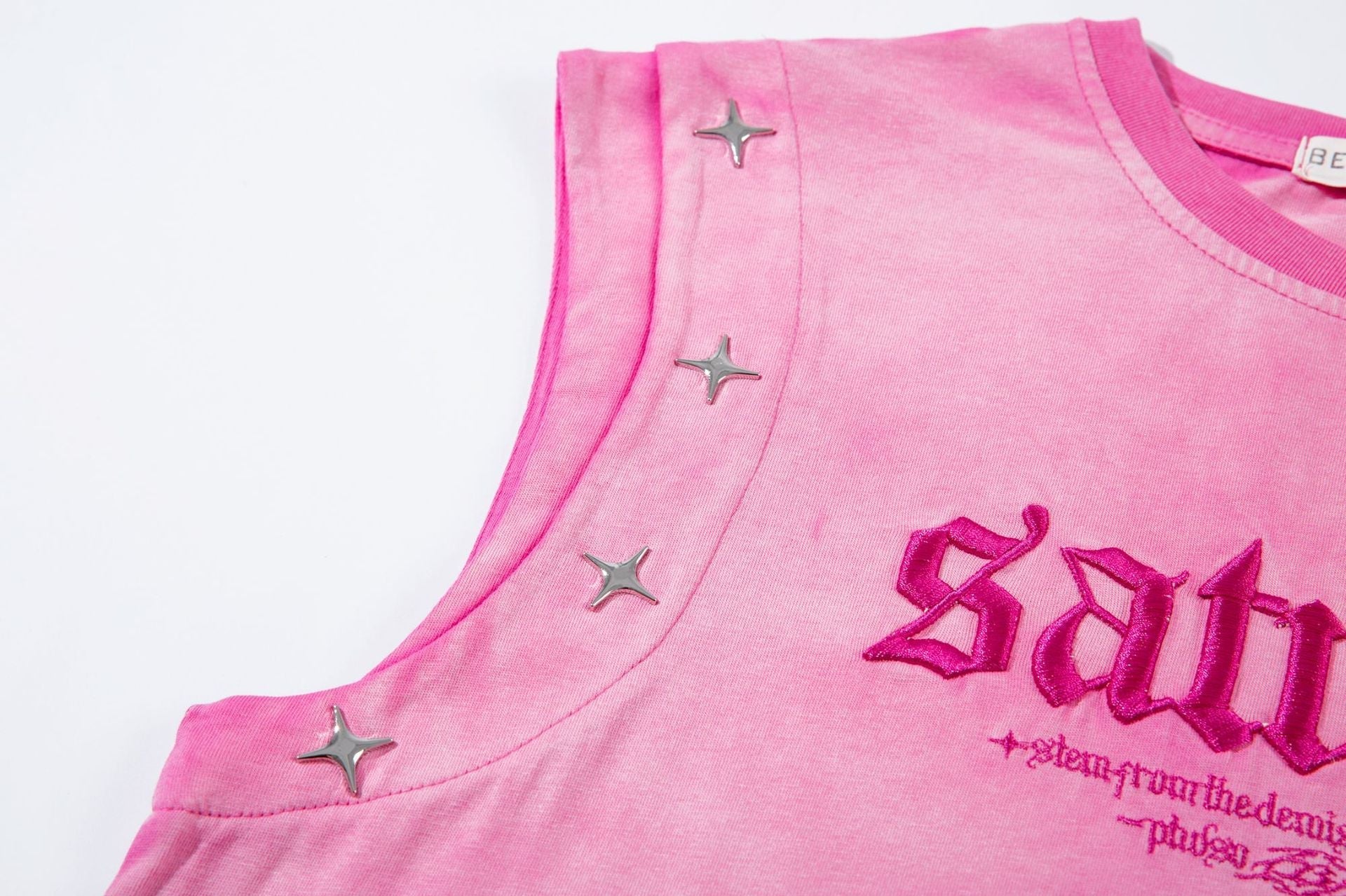Gradient Star Studs Tank Top