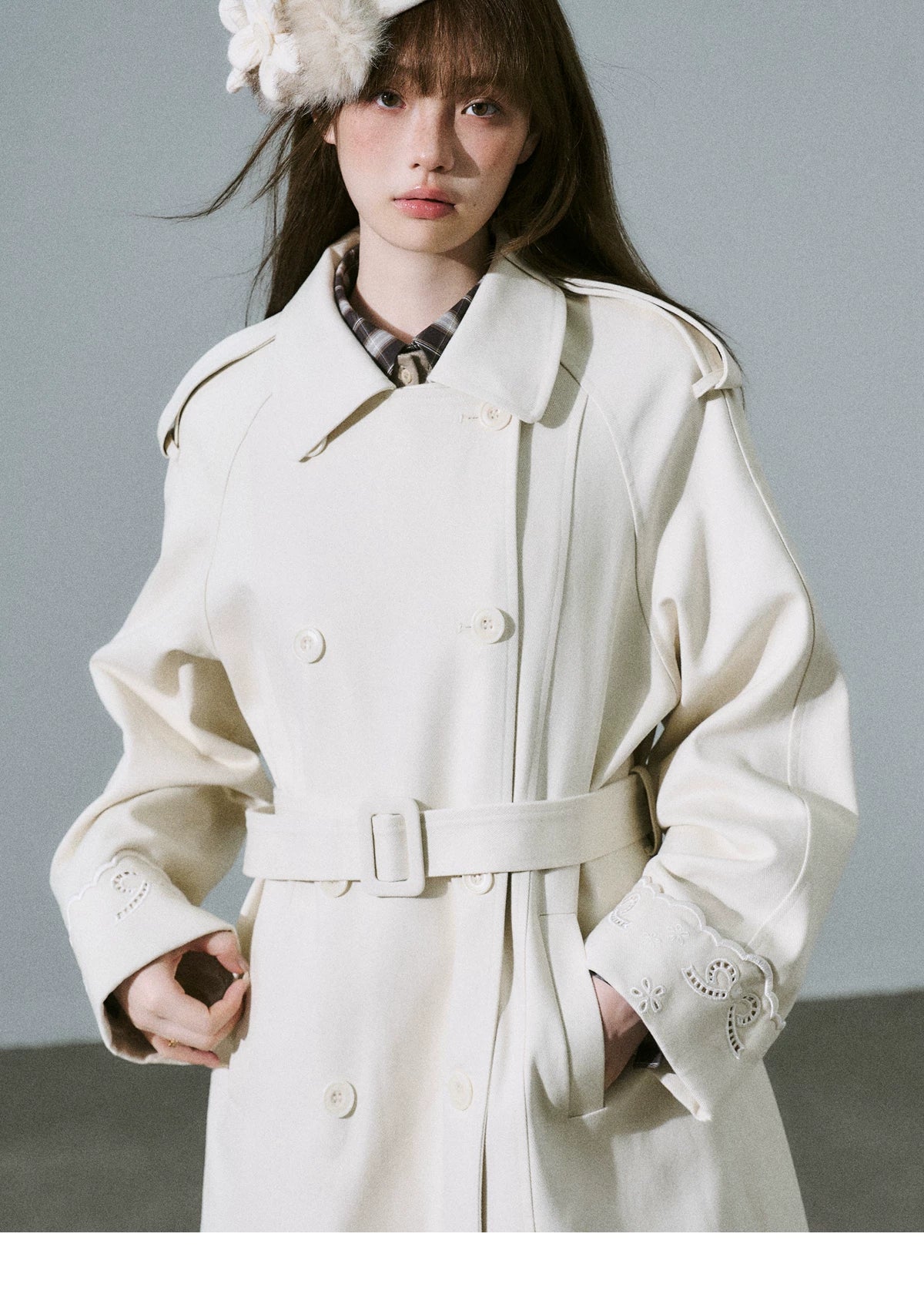 Double-Breasted Trench Coat