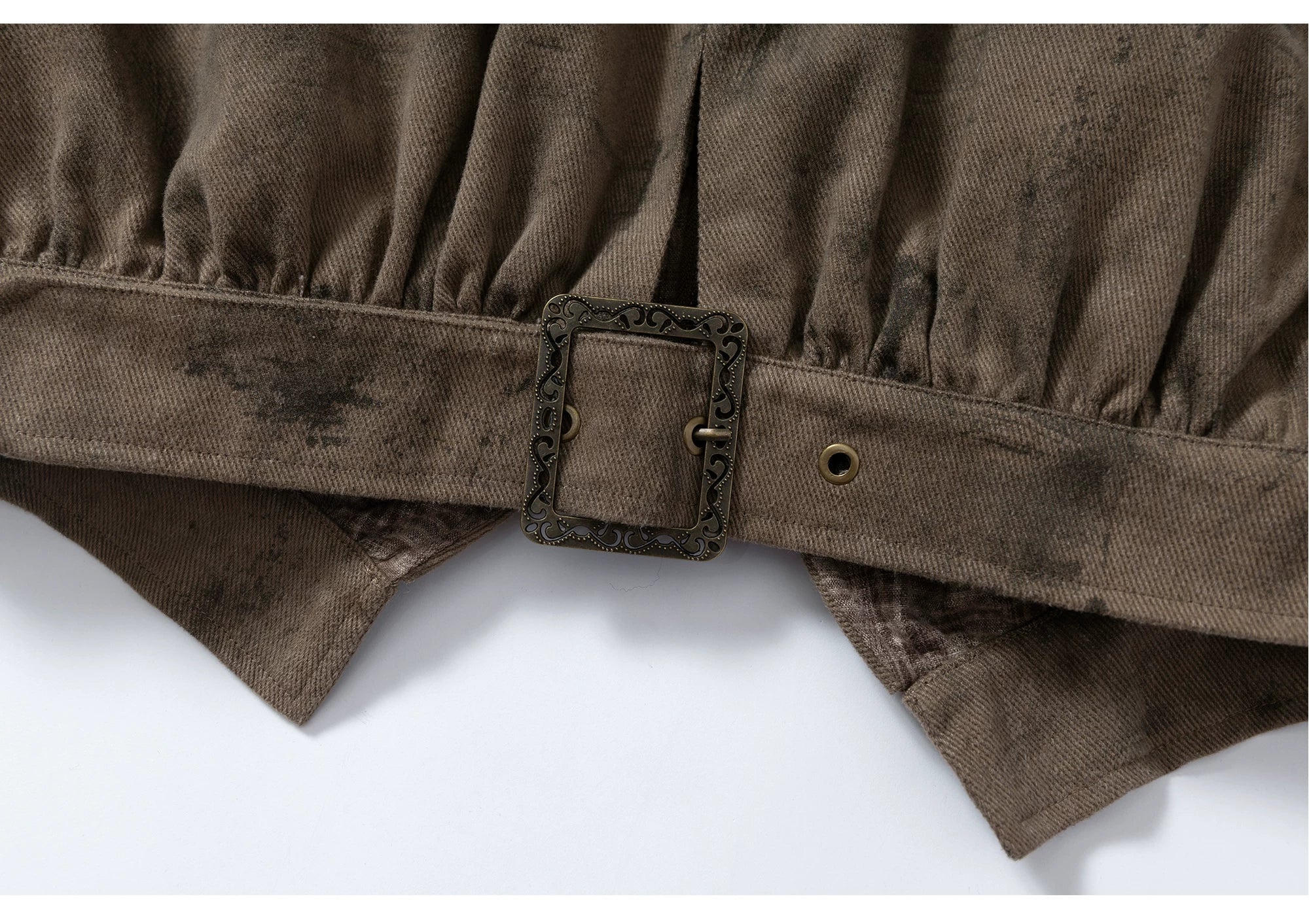 Patchwork Plaid Punk Work Jacket
