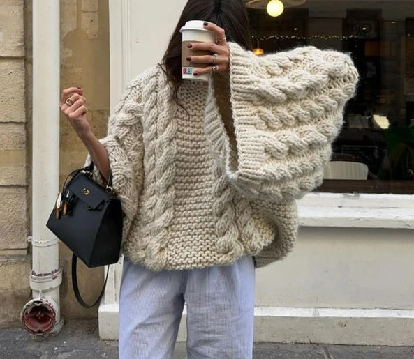 Knitted Loose Sweater