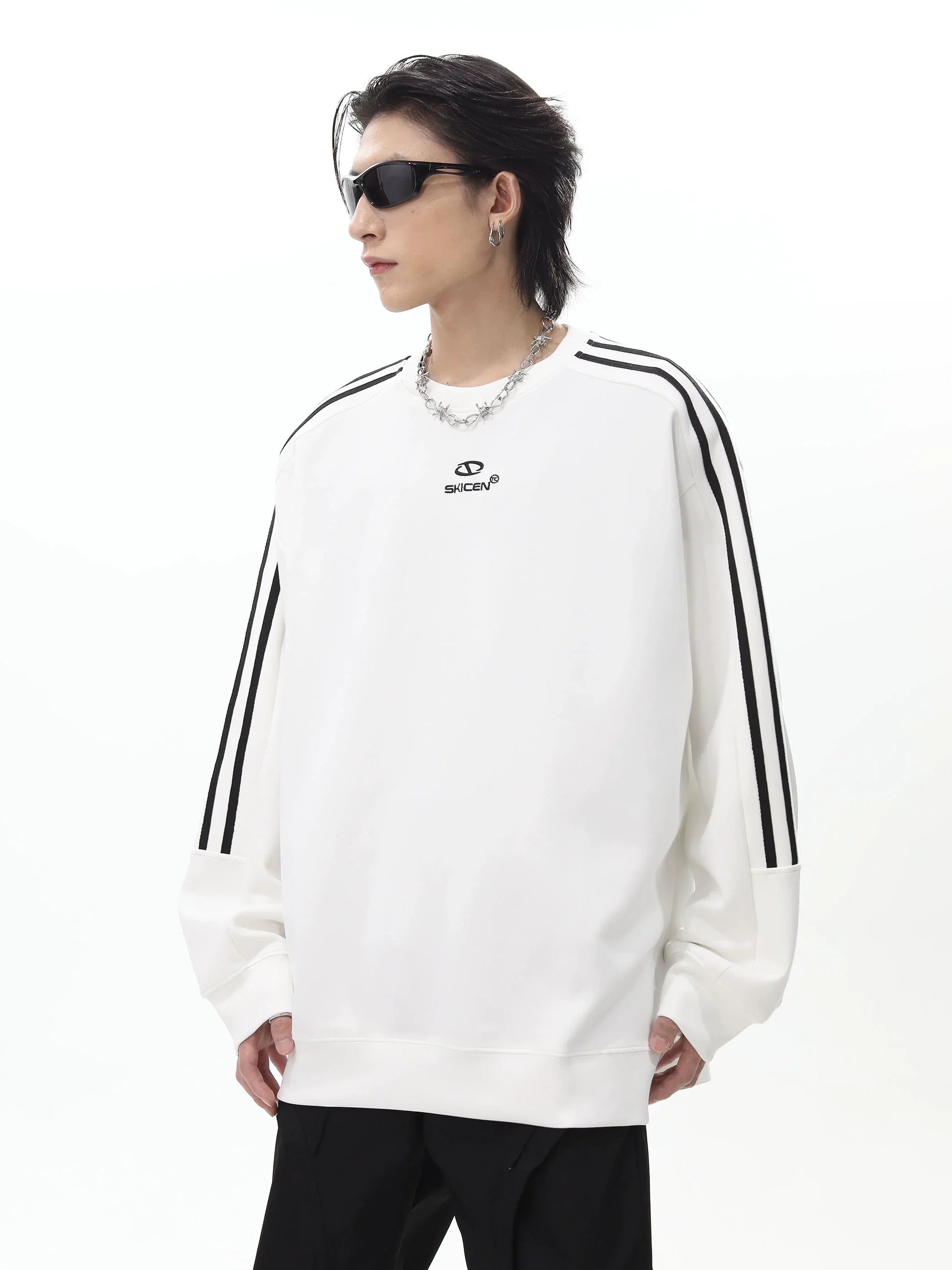Round Neck Oversize Sweatshirt