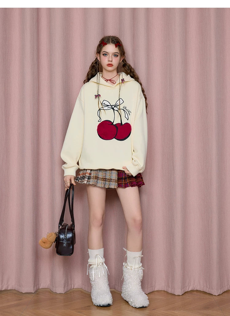 Fleece Linning Oversize Pullover Hoodie