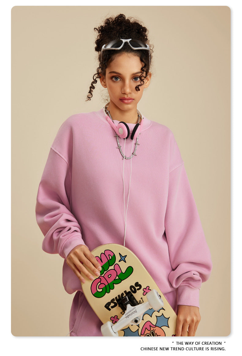Oversize Washed Sweatshirt