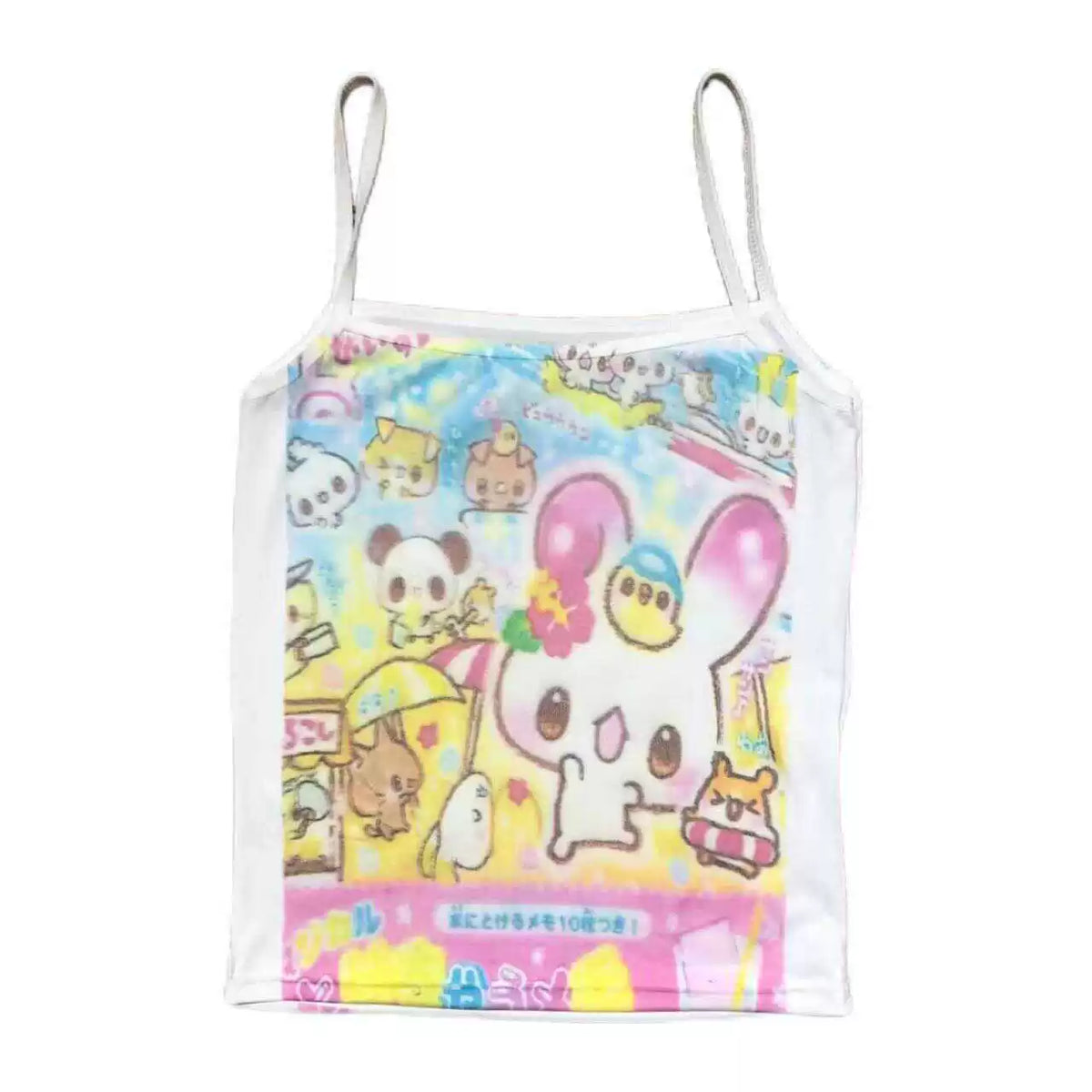 Y2k Cute Subculture Anime Camisole