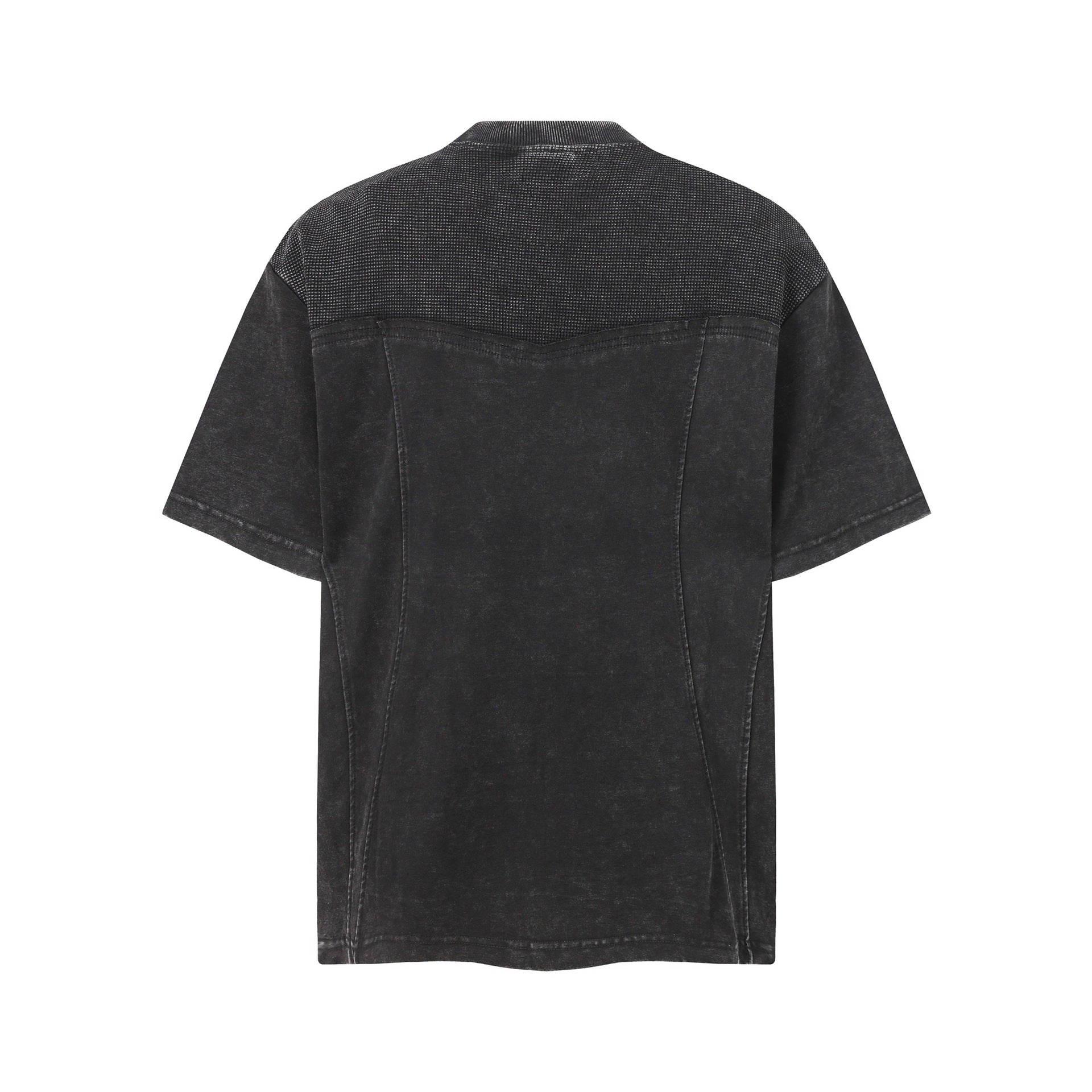 Waffle Washed Short Sleeve T-Shirt