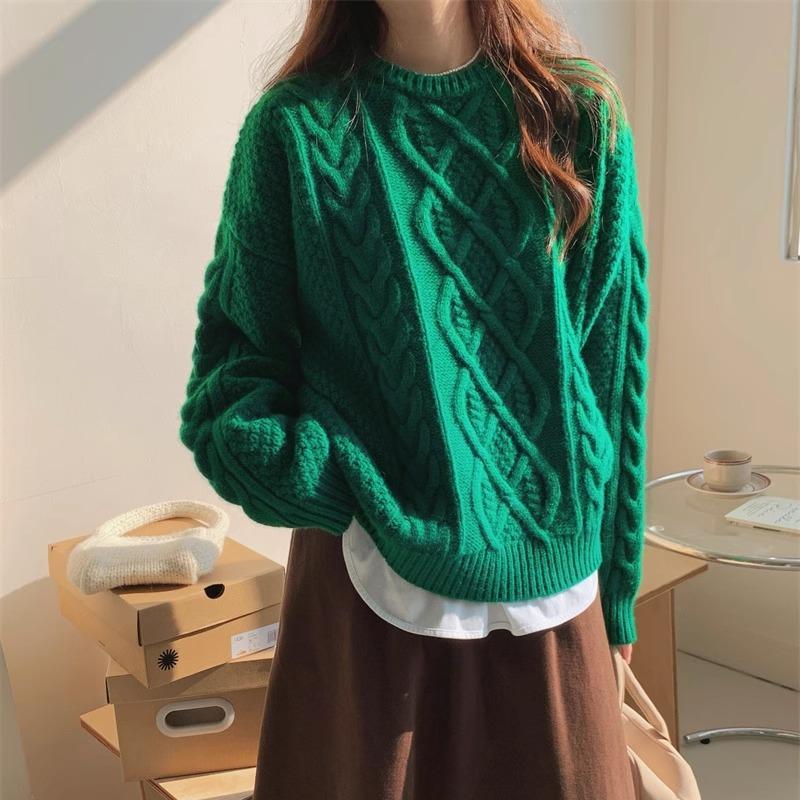 Vintage Forest Crew Neck Pullover