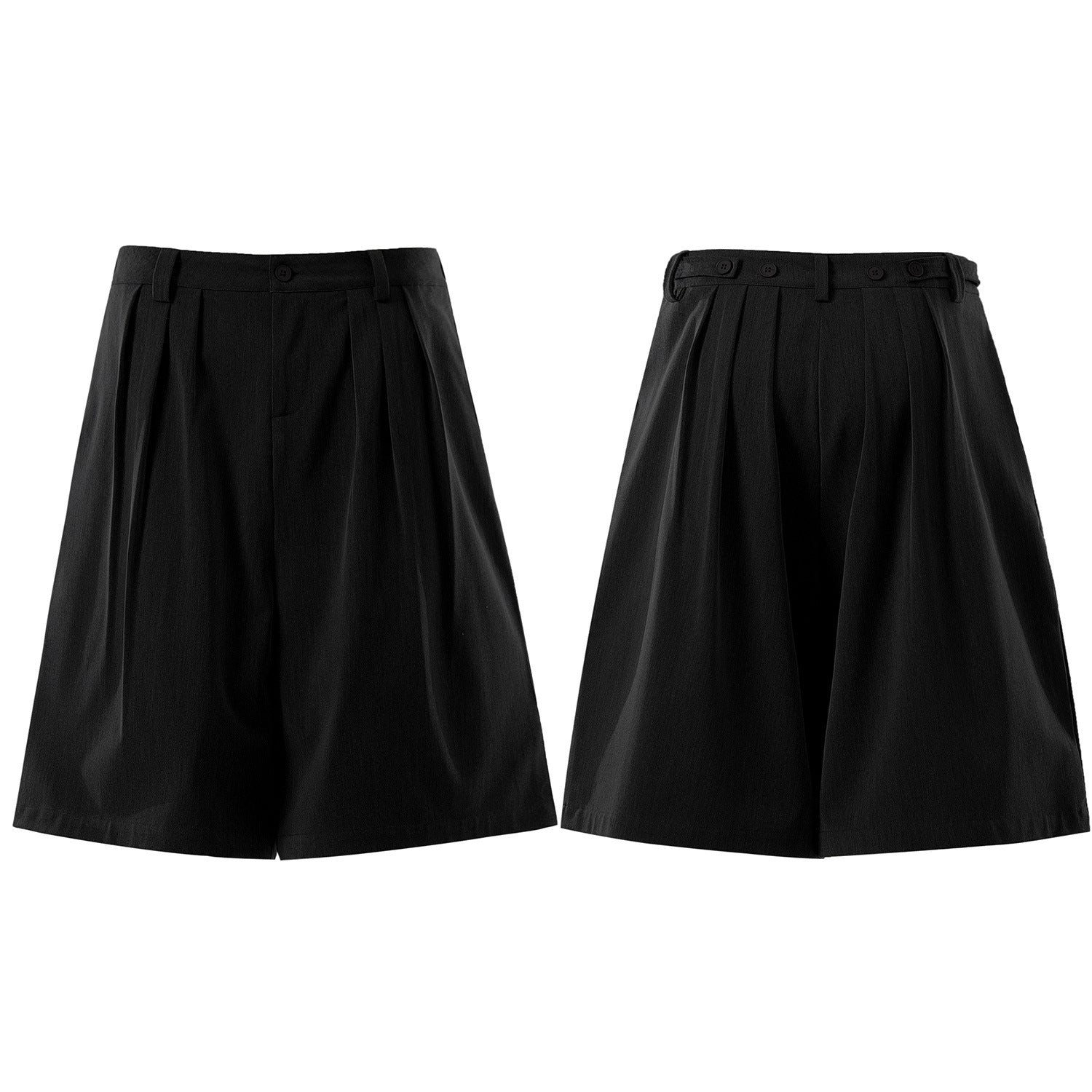 Drape Cropped Half Trousers