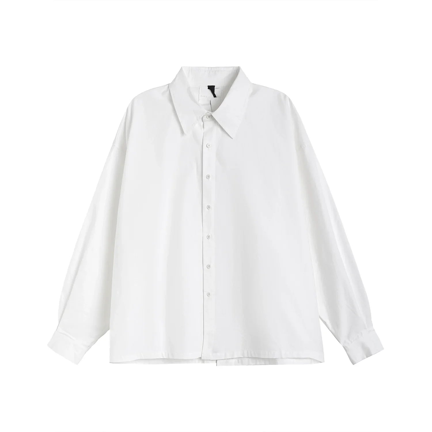 Stitch Design Oversize Long Sleeve Shirt