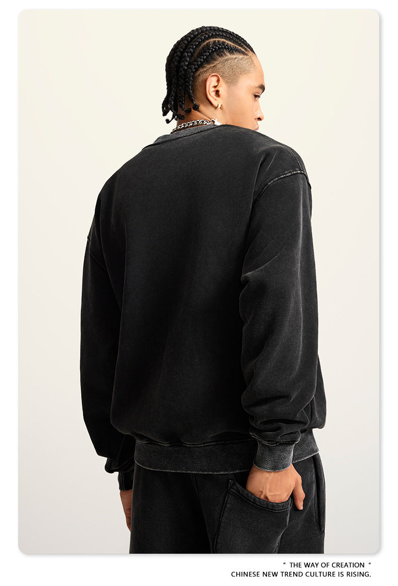 Oversize Washed Sweatshirt