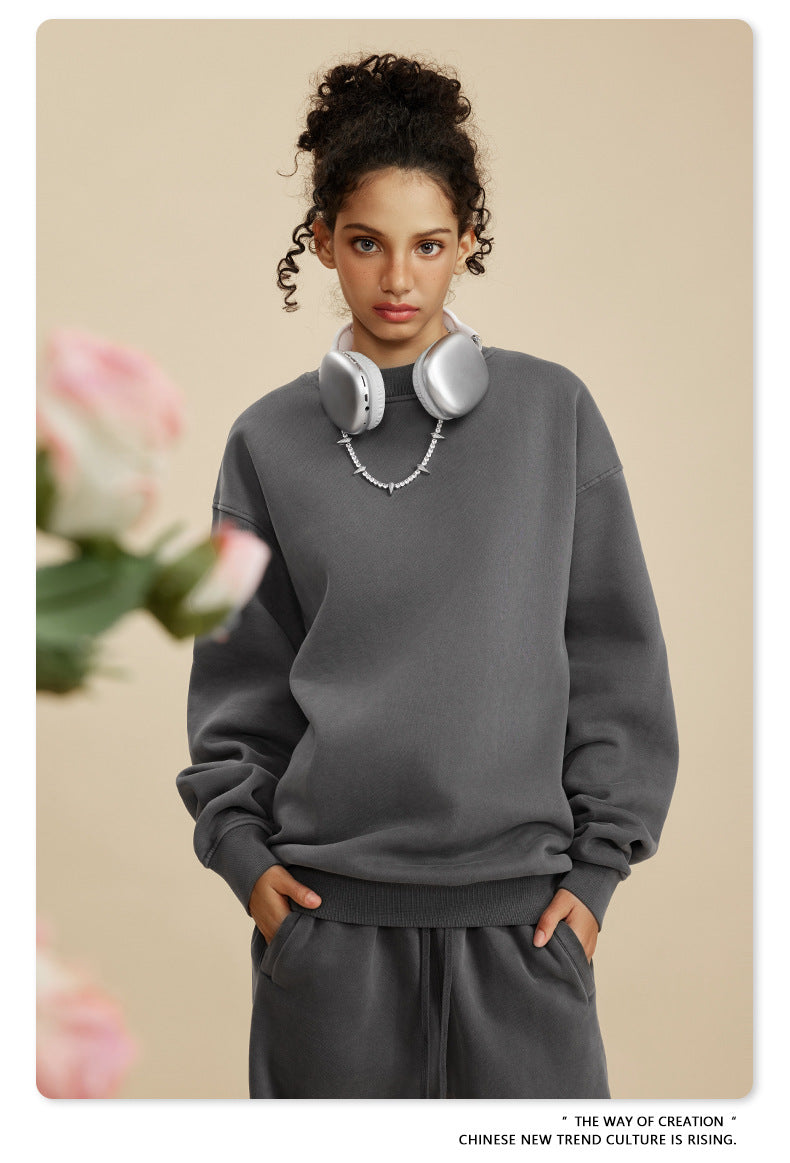 Oversize Washed Sweatshirt