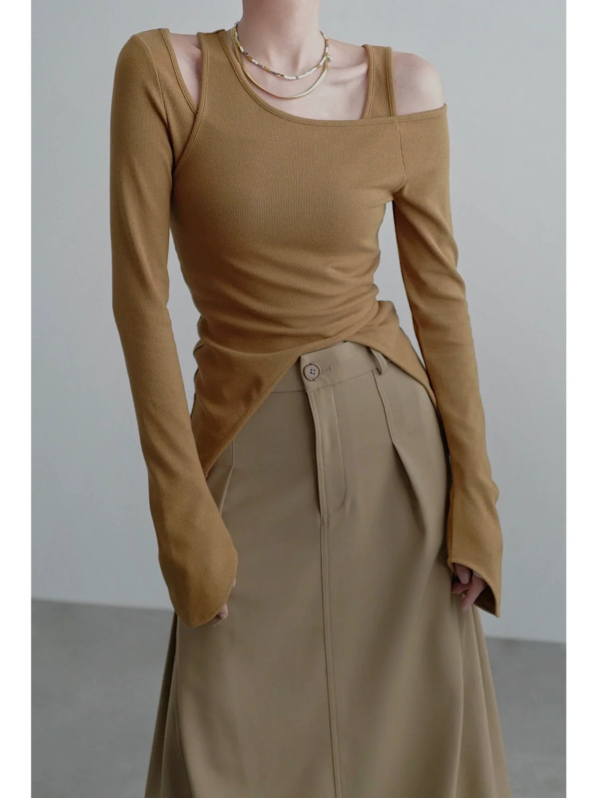 Irregular Knit Top