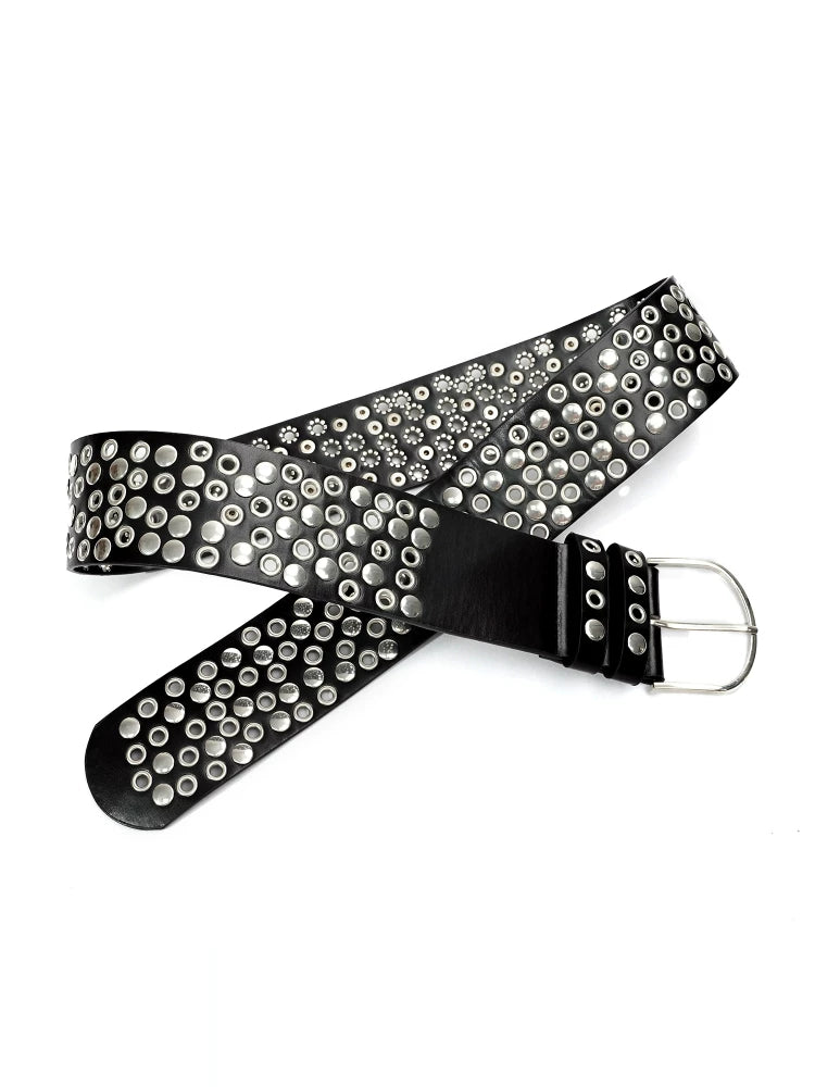 Stud Beaded Heavy Craft Belt