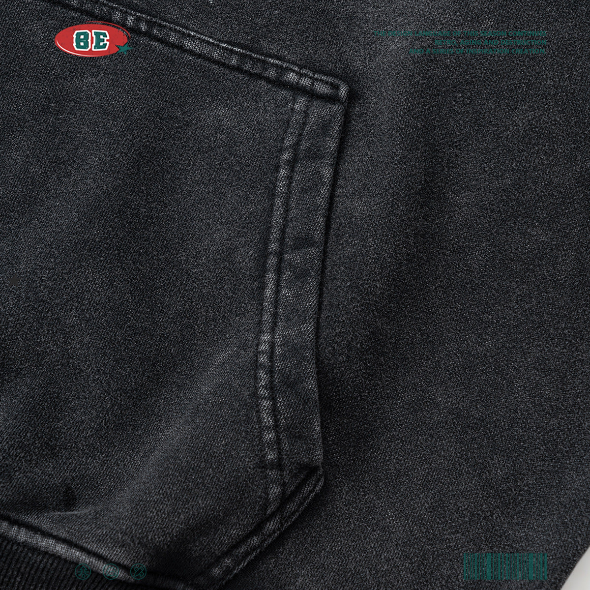 Oversize Water Washed Hoodie