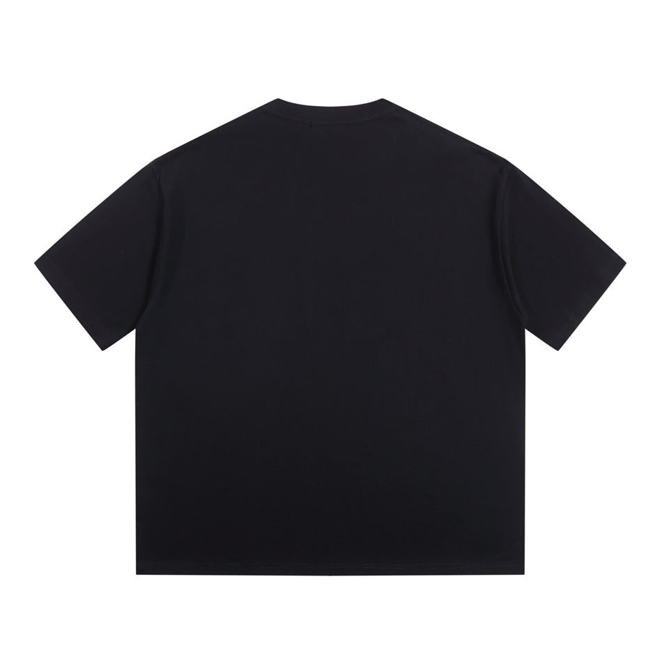 Camiseta holgada con estampado de serpiente y flores de MADXMARX