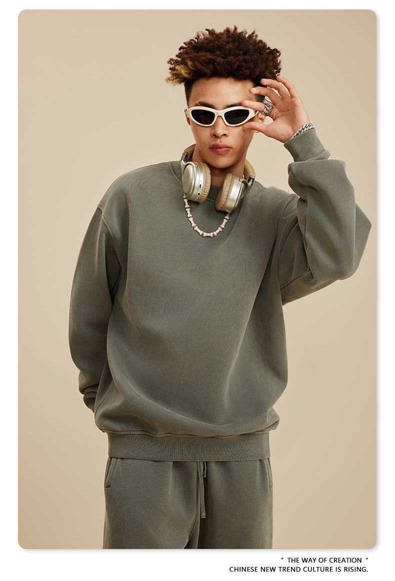 Oversize Washed Sweatshirt