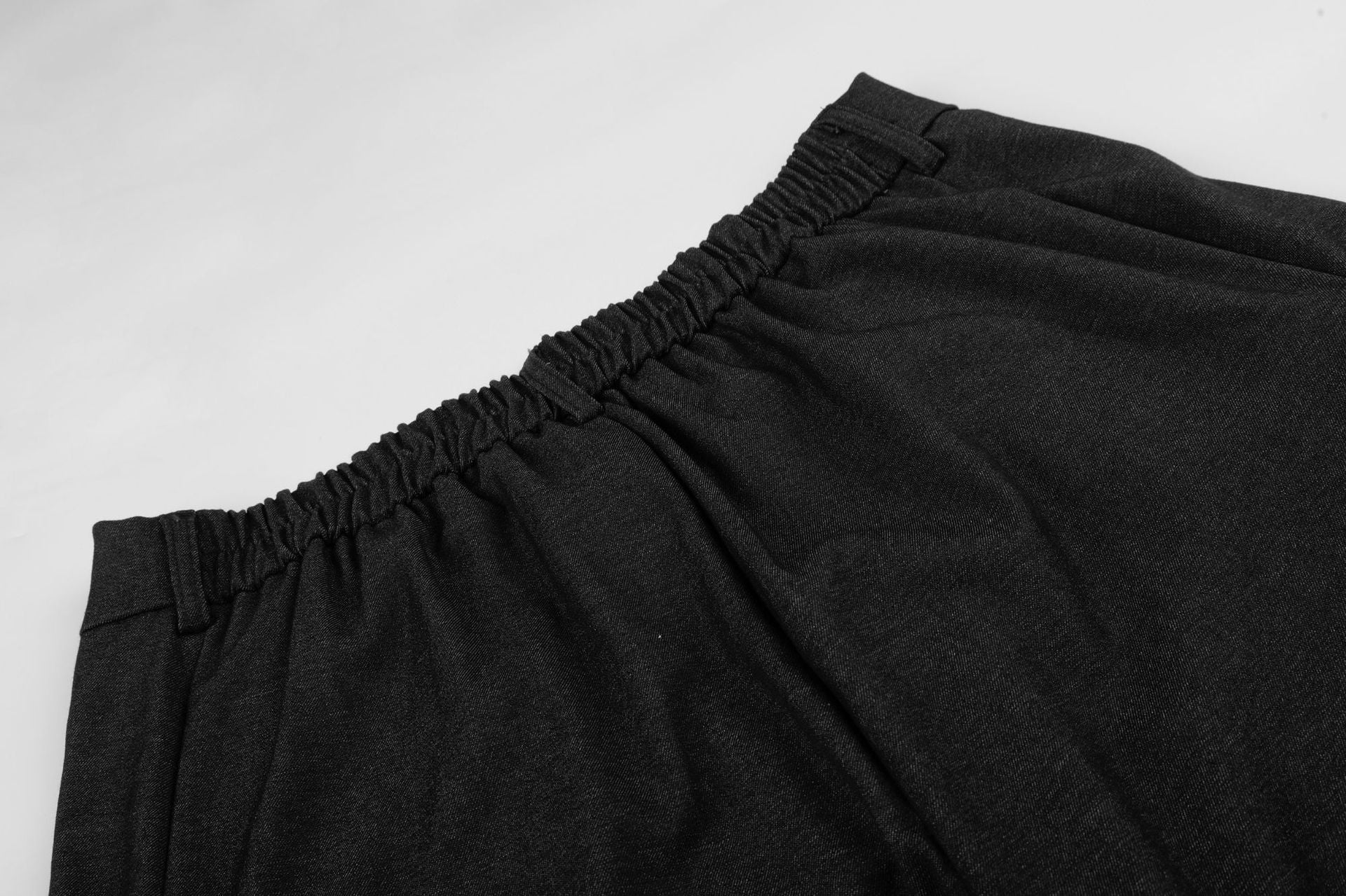 Deconstruction Draped Wide Leg Trousers