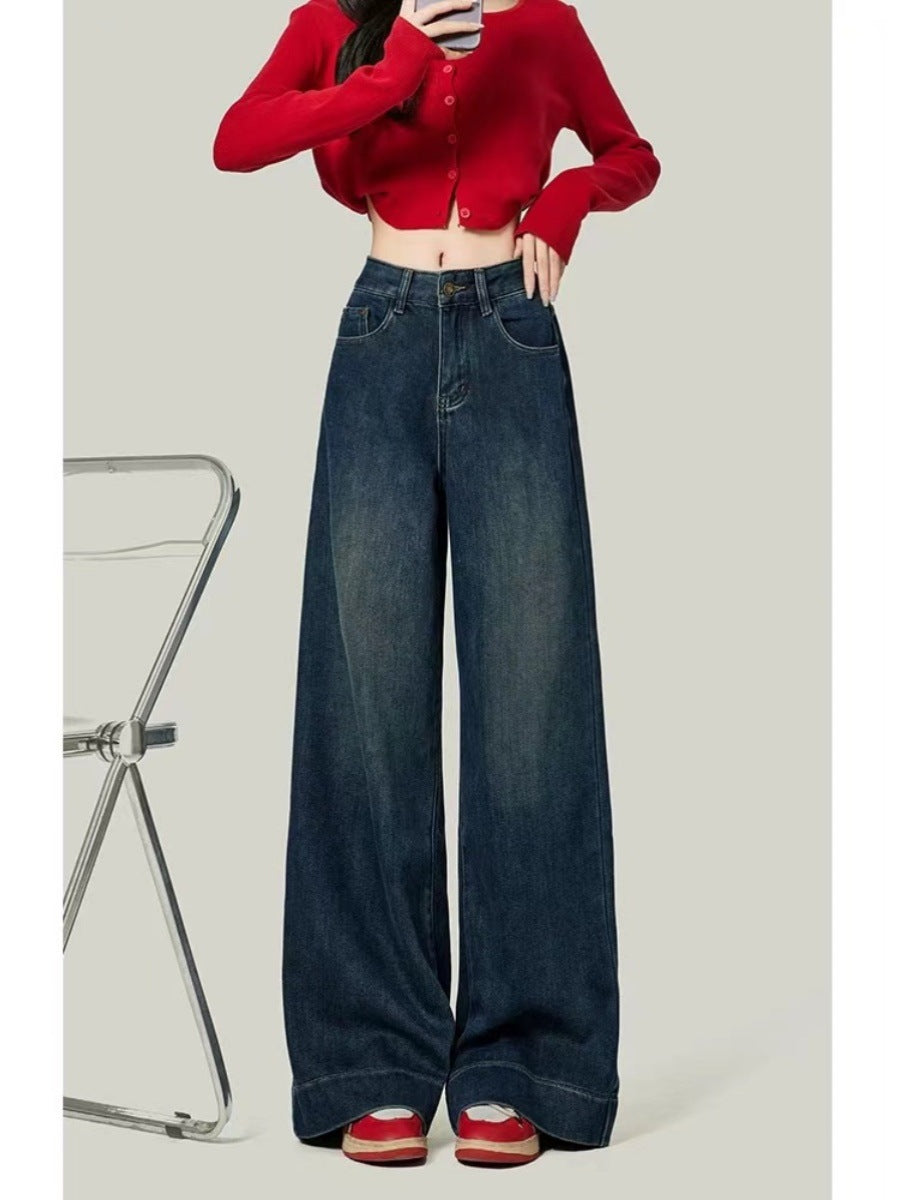 Retro Wide-leg Jeans
