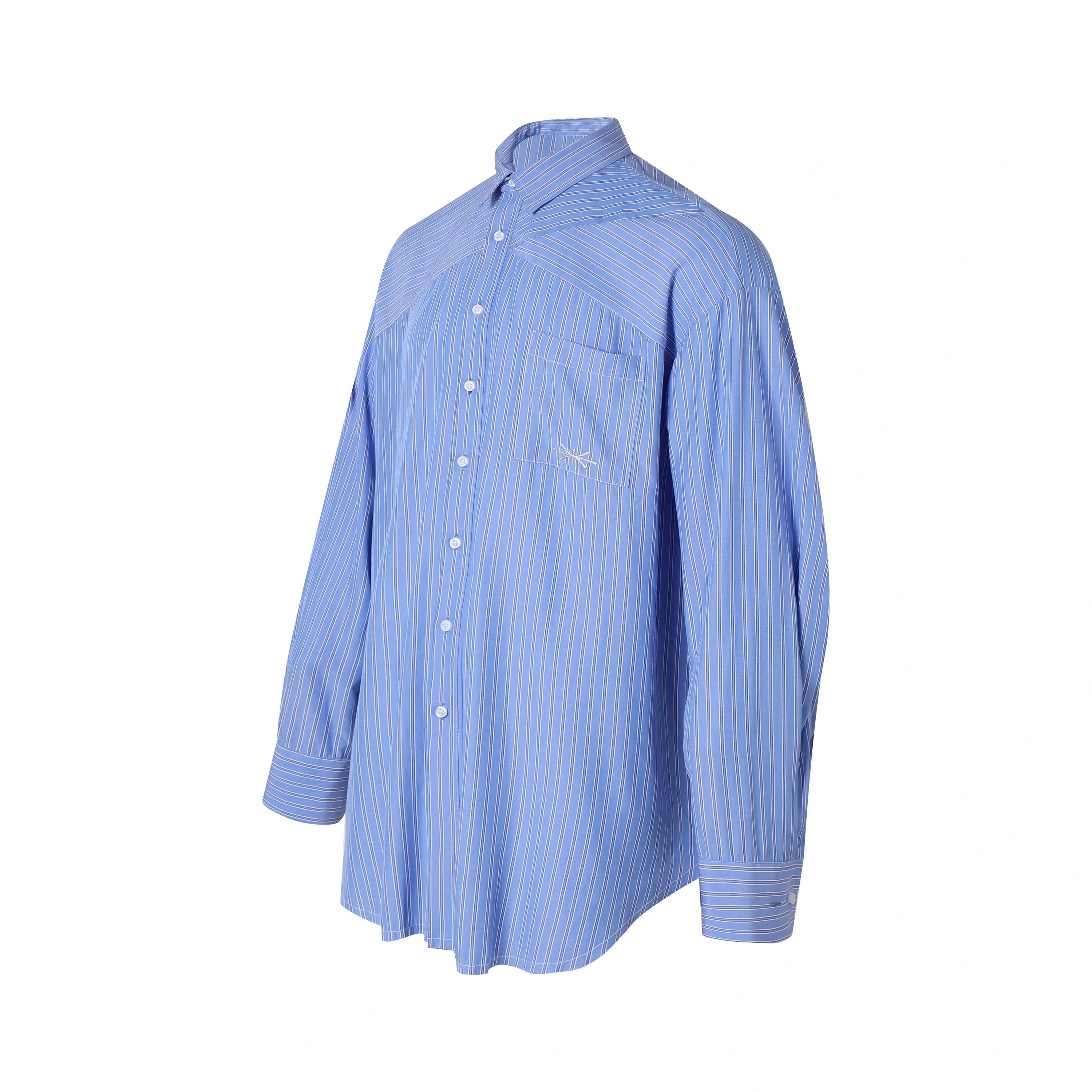 Blue Stripe Long Sleeve Shirt