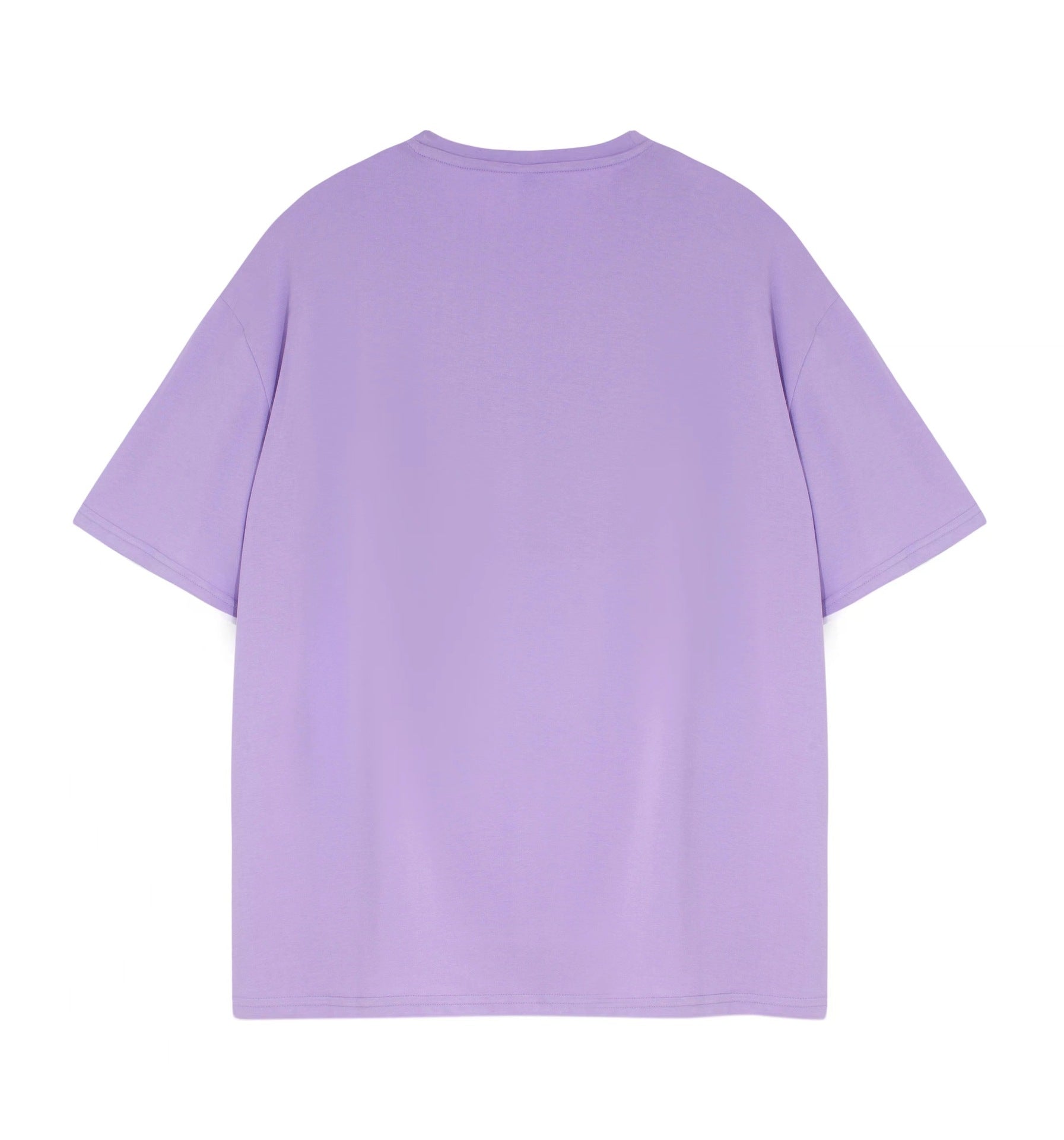 Foam Letter Print Short Sleeve T-Shirt