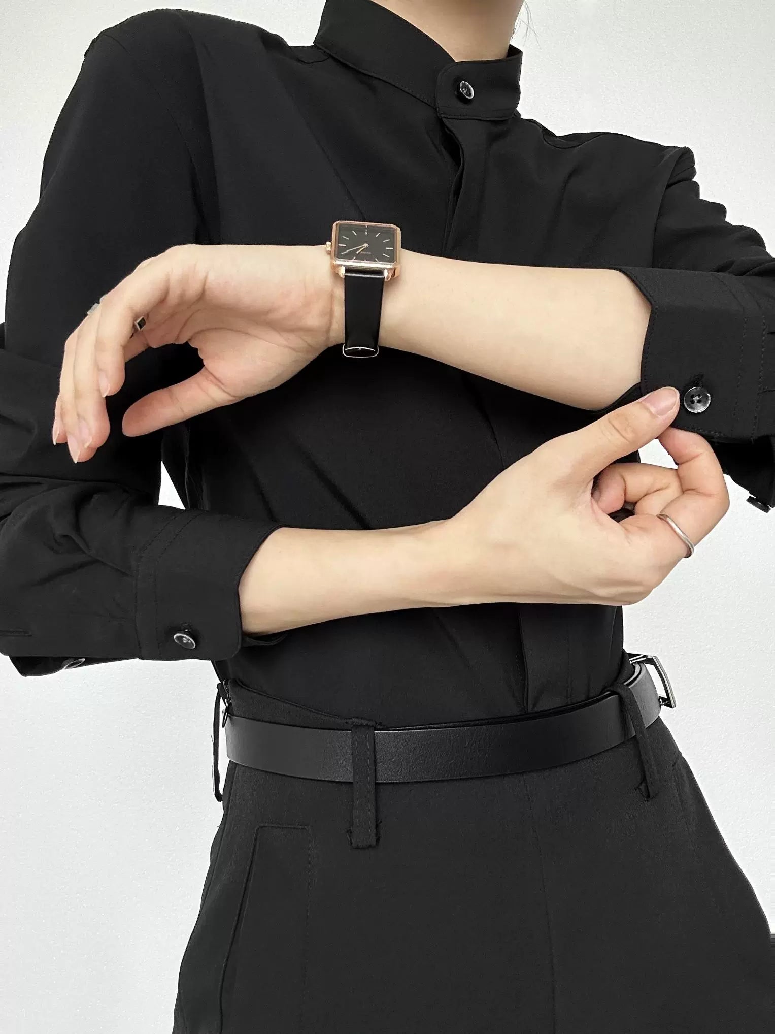 Drape Long Sleeve Shirt