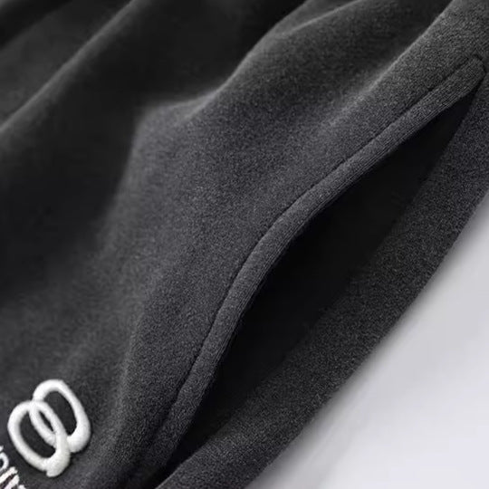 Gradient Drawstring Wide Leg Sweatpants