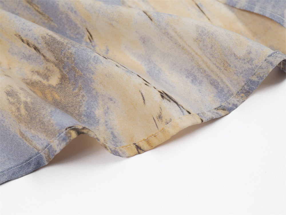 Camisa de verano con efecto tie-dye de Wasteland