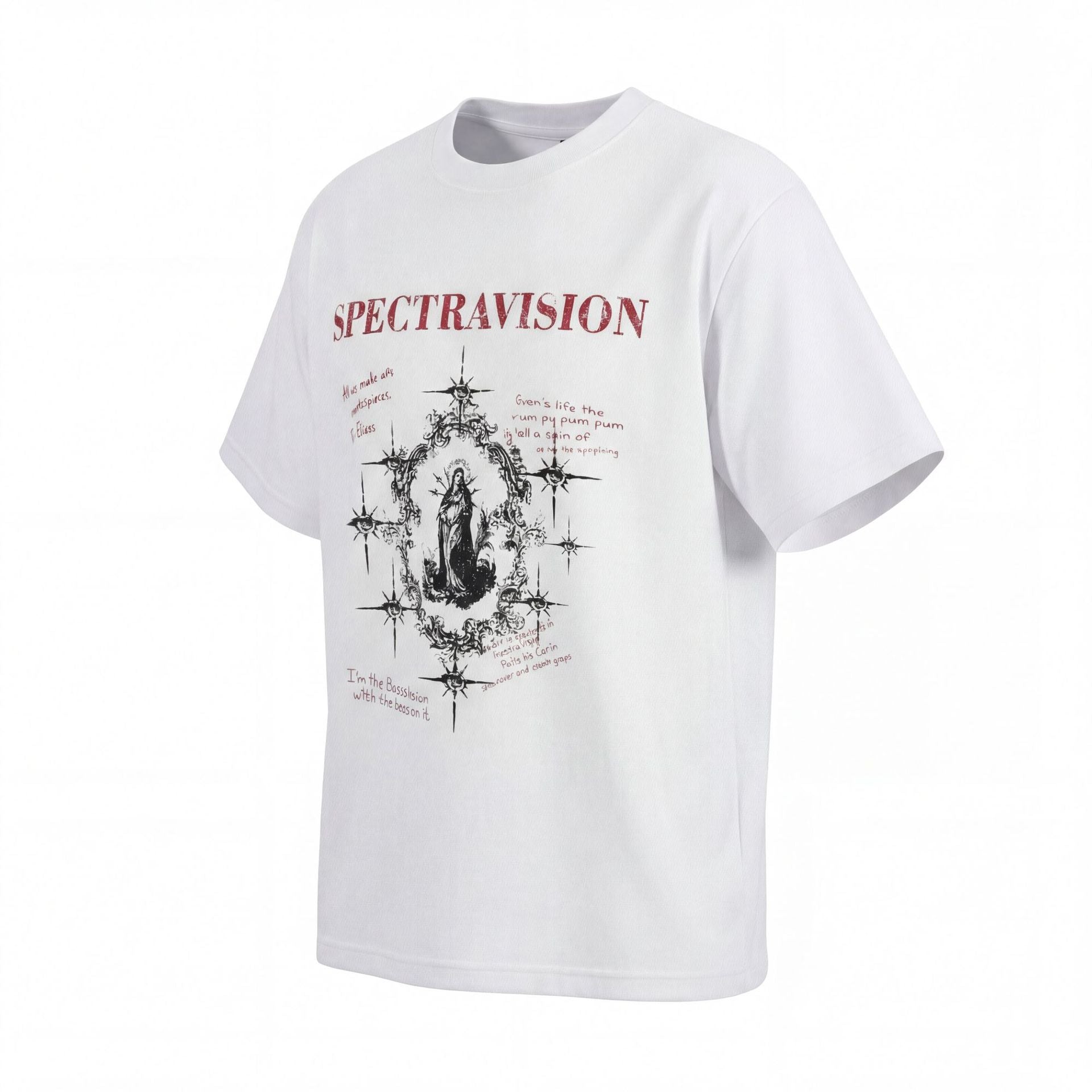 Cotton Washed Gradient Short Sleeve T-Shirt